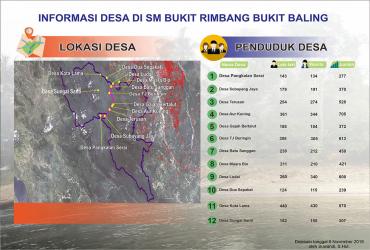 Infografis Informasi Desa di SM Bukir Rimbang Bukit Baling