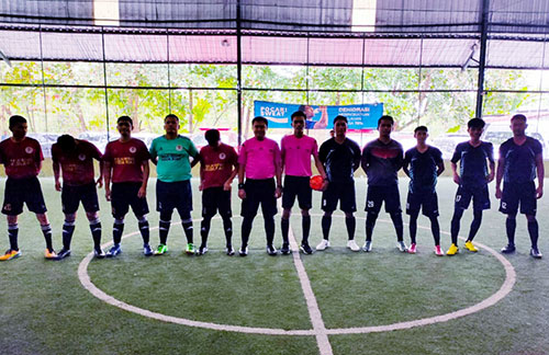 BALAI BESAR KSDA RIAU IKUT PERTANDINGAN FUTSAL GAKKUM CUP 2020