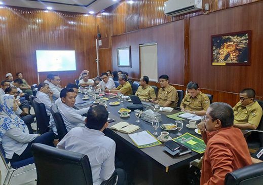 PEMBAHASAN PENYUSUNAN RENCANA PELAKSANAAN PROGRAM KERJASAMA BALAI BESAR KSDA RIAU DENGAN PT. PLN (PERSERO)