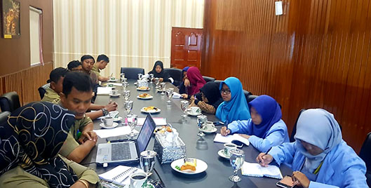 BADAN EKSEKUTIF MAHASISWA (BEM) UNRI KABINET SRI INDRAPURA BERKUNJUNG KE BALAI BESAR KSDA RIAU