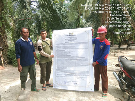 RESORT DURI DAN RESORT DUMAI PATROLI PENCEGAHAN KEBAKARAN HUTAN DAN LAHAN DI SM GIAM SIAK KECIL