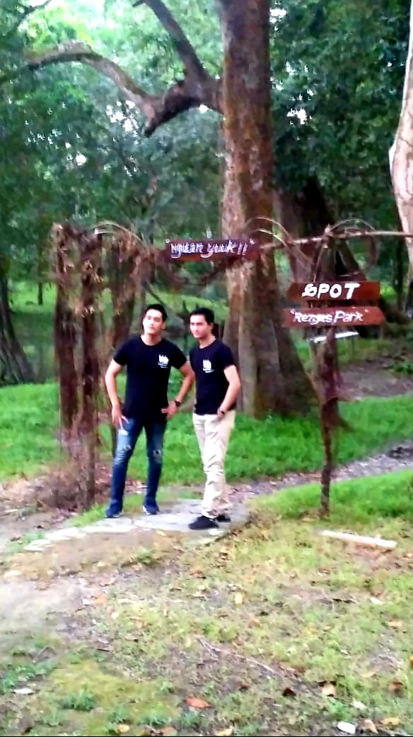 KUNJUNGAN PESERTA BUJANG KABUPATEN KAMPAR DI TAMAN WISATA ALAM BULUH CINA
