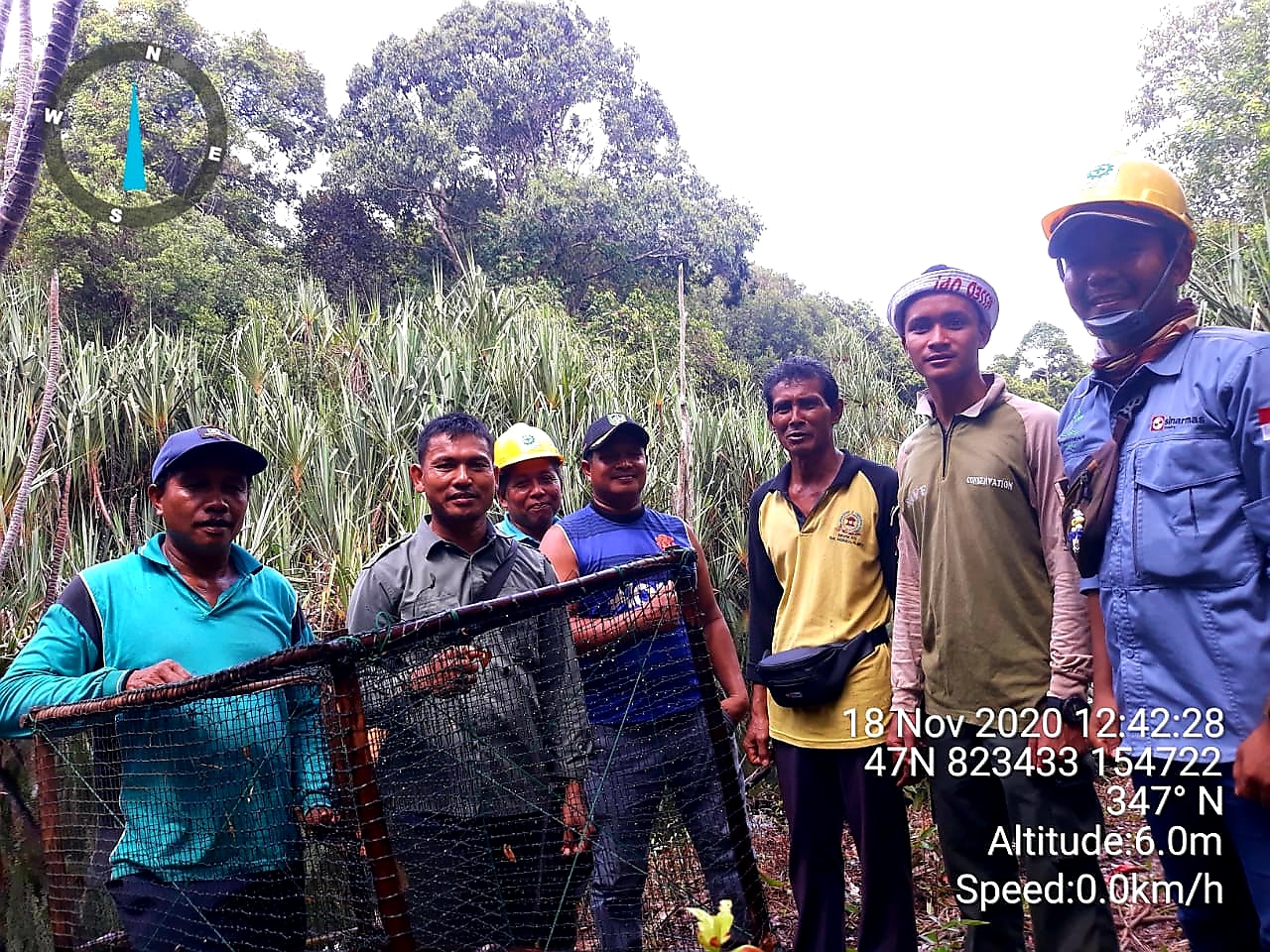 RESORT BUKIT BATU MELAKUKAN SURVEY ALUR SUNGAI DAN PATROLI DI SUAKA MARGASATWA BUKIT BATU, KABUPATEN BENGKALIS