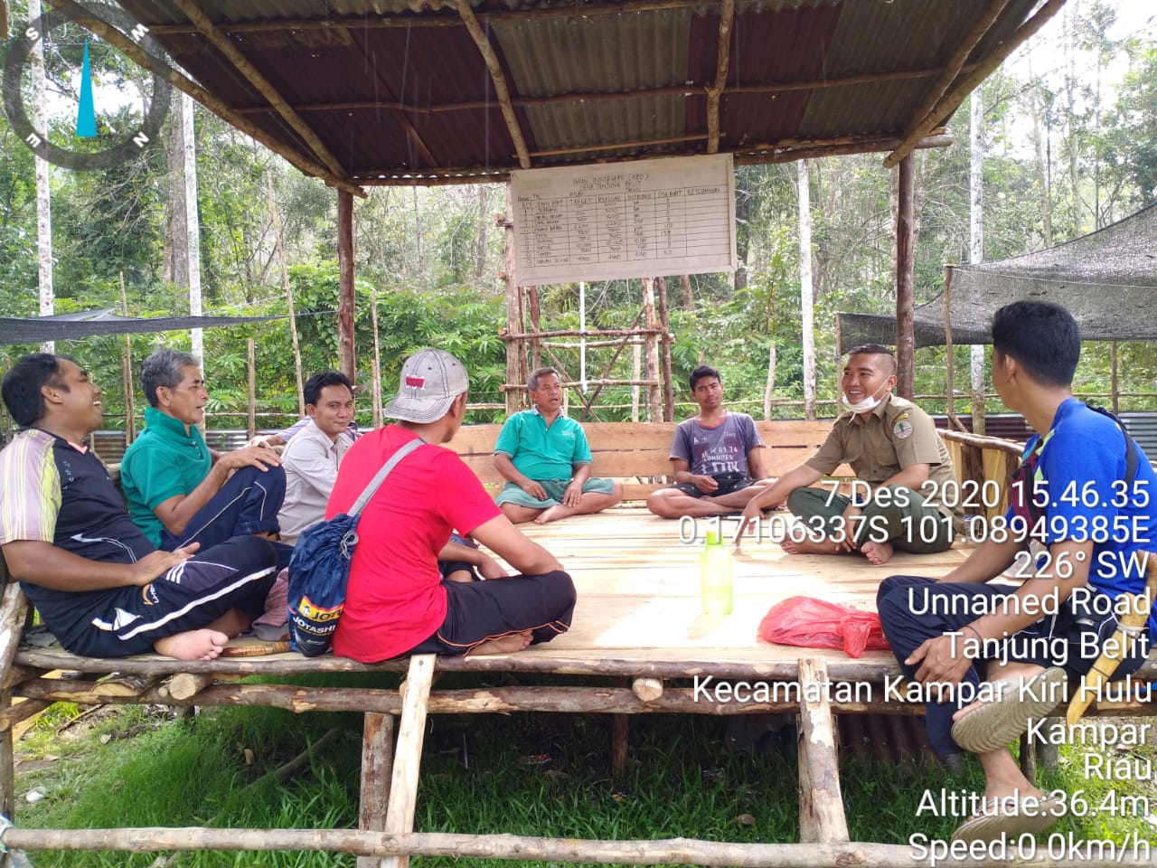 MONITORING KEGIATAN PENANAMAN BIBIT TANAMAN KEBUN BIBIT DESA SEKITAR SM BUKIT RIMBANG BUKIT BALING, KABUPATEN KAMPAR