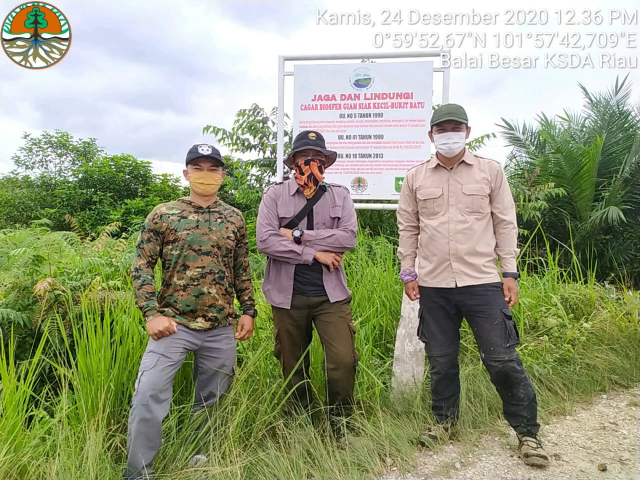 PATROLI PERLINDUNGAN KAWASAN SUAKA MARGASATWA GIAM SIAK KECIL, KABUPATEN SIAK