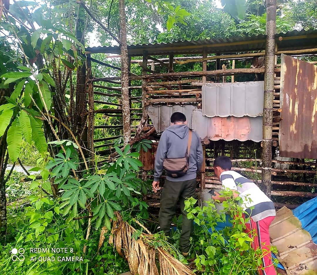 RESORT DURI MENINDAKLANJUTI LAPORAN KONFLIK BERUANG MADU DI KECAMATAN PINGGIR