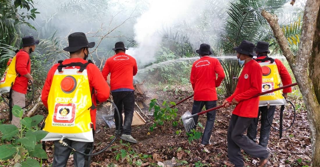 CEGAH KARHUTLA BBKSDA RIAU BENTUK MASYARAKAT PEDULI API