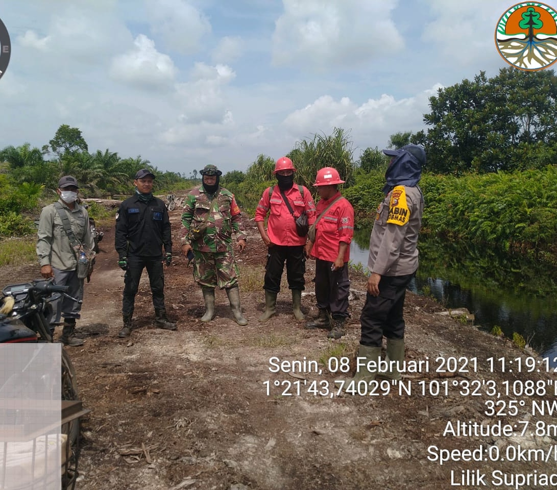 PATROLI  PEMANTAUAN TITIK API DI KAWASAN SM. GIAM SIAK KECIL