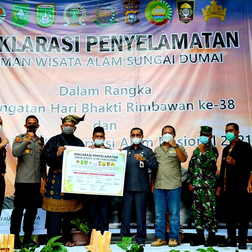 DEKLARASI PENYELAMATAN TAMAN WISATA ALAM (TWA) SUNGAI DUMAI