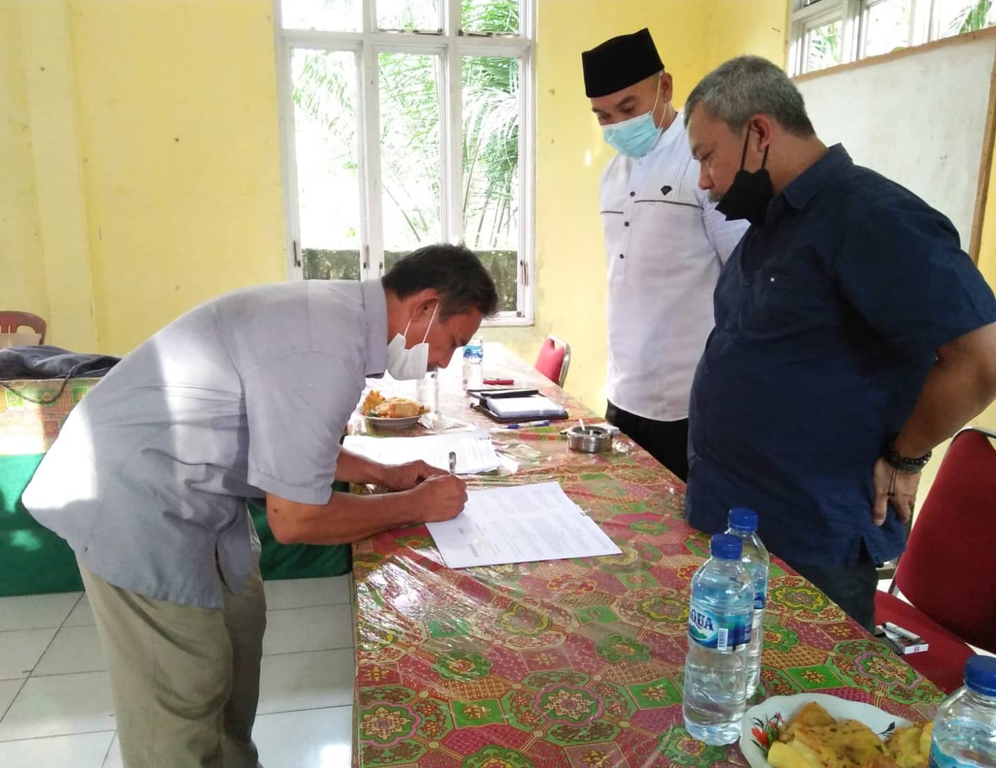 TIM BADAN RESTORASI GAMBUT TANDATANGAI PERJANJIAN KERJASAMA