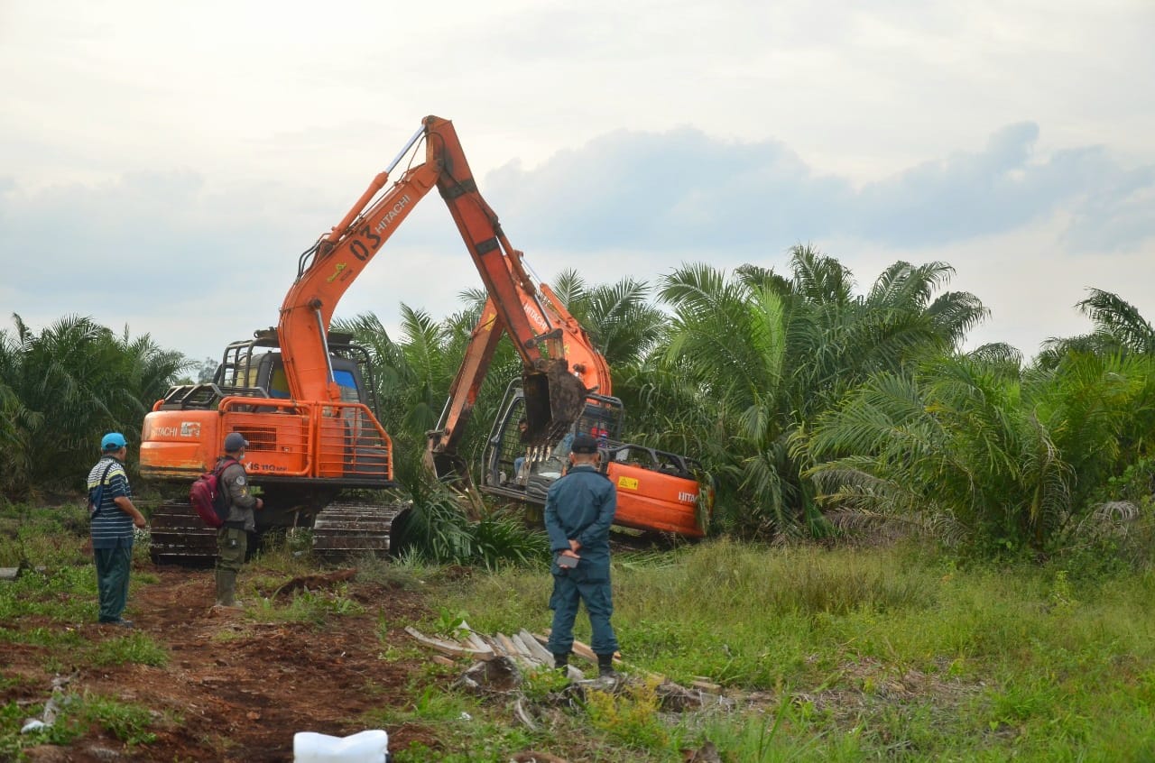 OPERASI GABUNGAN TANGKAP PERAMBAH KAWASAN DI SM GIAM SIAK KECIL