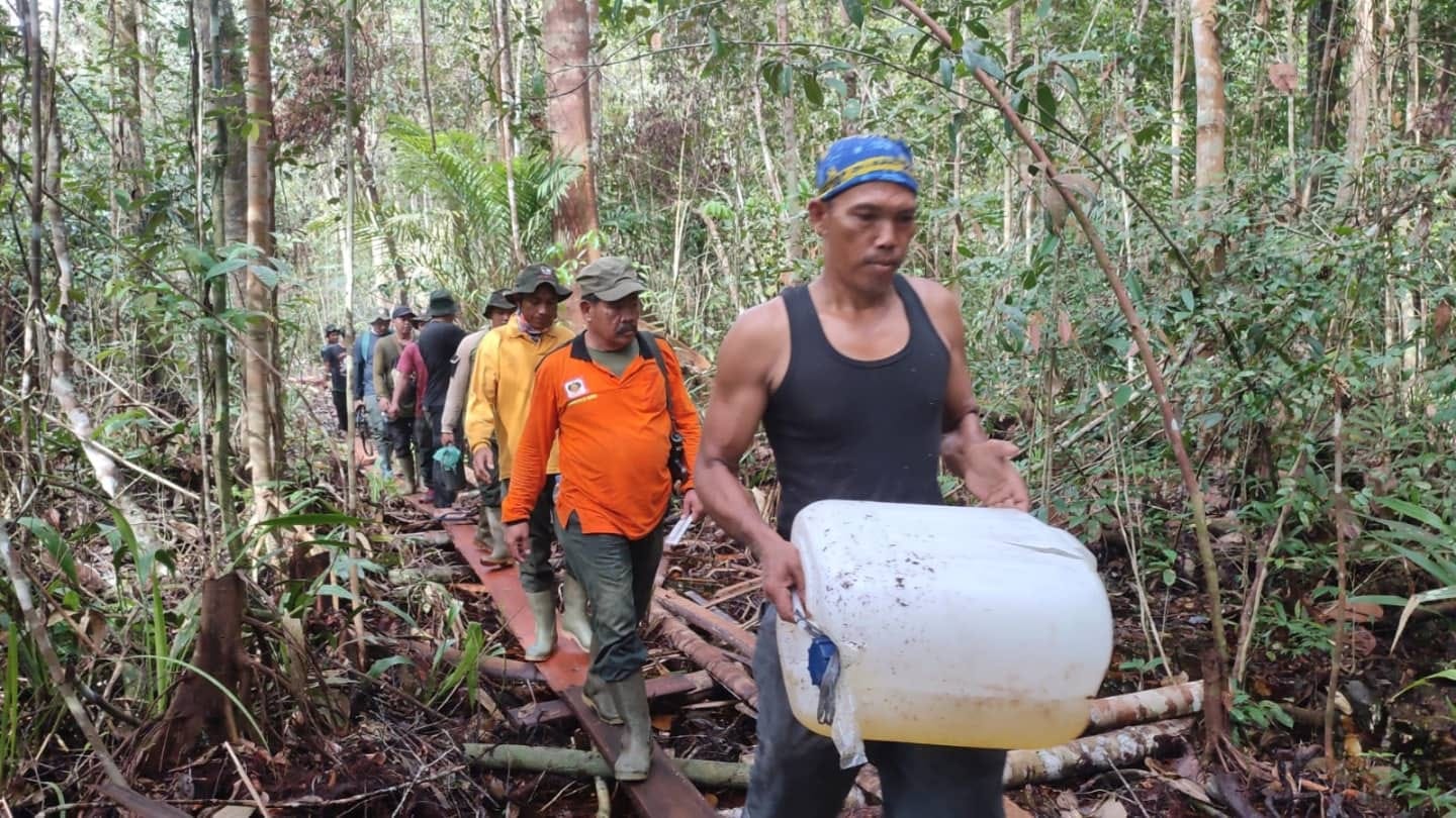PATROLI PERLINDUNGAN PENGAMANAN KAWASAN SM GIAM SIAK KECIL, KABUPATEN SIAK