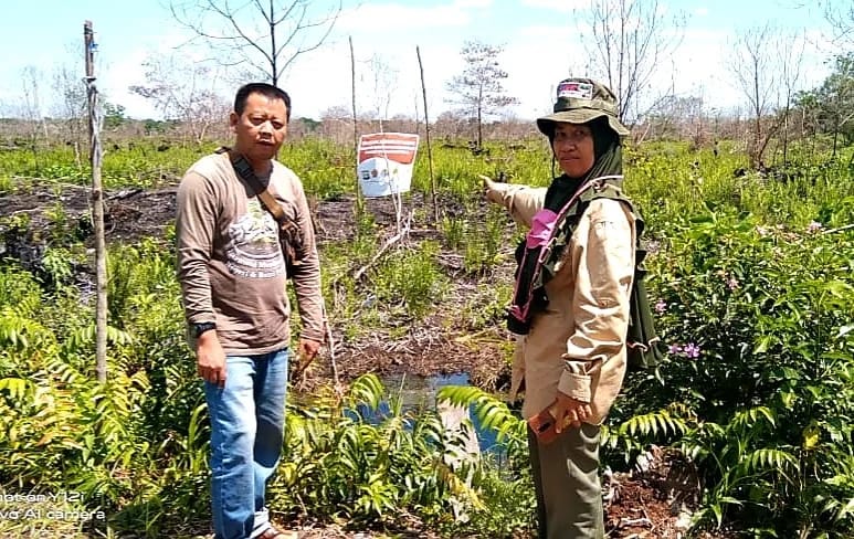 SEKSI KONSERVASI WILAYAH IV MELAKUKAN PATROLI PENCEGAHAN KEBAKARAN HUTAN DI TWA SUNGAI DUMAI, KOTA DUMAI