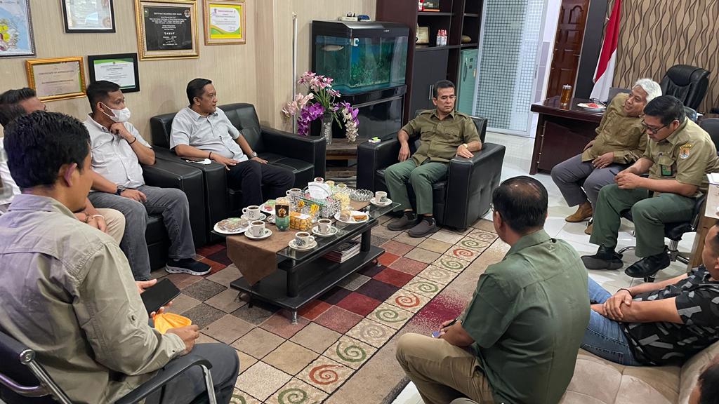 KUNJUNGAN KERJA DINAS LINGKUNGAN HIDUP KABUPATEN PELELAWAN KE BALAI BESAR KSDA RIAU