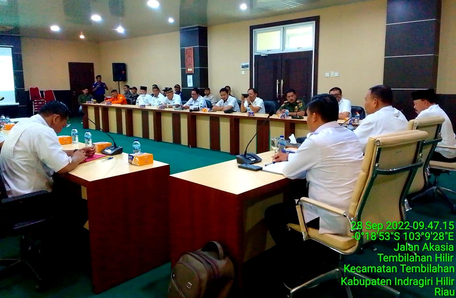 RAPAT KOORDINASI TENTANG TANGGUNGLANGI TANGGAP DARURAT NON KEBAKARAN