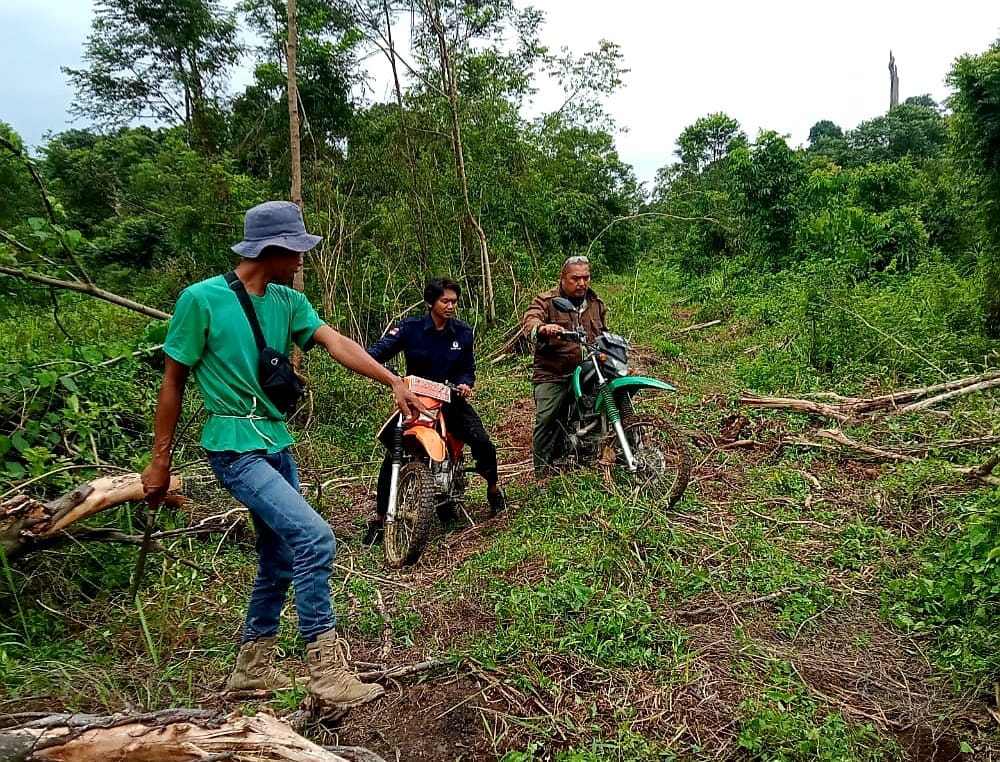 PATROLI PENGAMANAN KAWASAN DAN PENCEGAHAN KARHUTLA DI TWA BULUH CINA