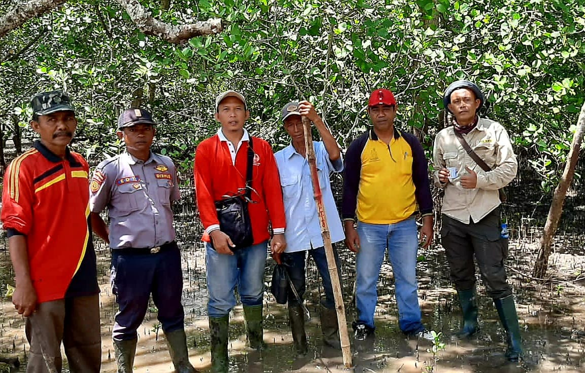 PEMASANGAN BATAS SEMENTARA DI KECAMATAN XIII KOTO