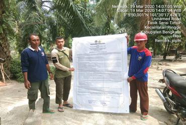 RESORT DURI DAN RESORT DUMAI PATROLI PENCEGAHAN KEBAKARAN HUTAN DAN LAHAN DI SM GIAM SIAK KECIL