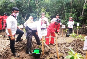 PERINGATAN HARI MANGROVE SEDUNIA DI BANDAR BAKAU, KECAMATAN DUMAI BARAT, KOTA DUMAI