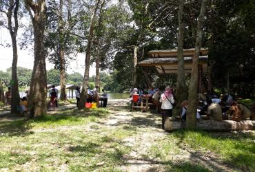MERAWAT PERADABAN, MENJAGA ALAM DI TAMAN WISATA ALAM BULUH CINA