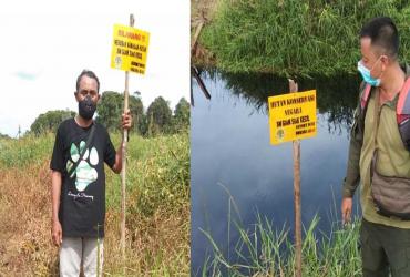 PATROLI PENGAWASAN KAWASAN SM. GIAM SIAK KECIL, DESA TASIK SERAI,  KEC. TALANG MUANDAU,  KAB. BENGKALIS