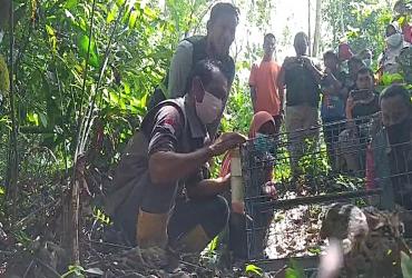 BERSAMA PARA MITRA MELAKUKAN PELEPASLIARAN SATWA LIAR DI KOTA DUMAI