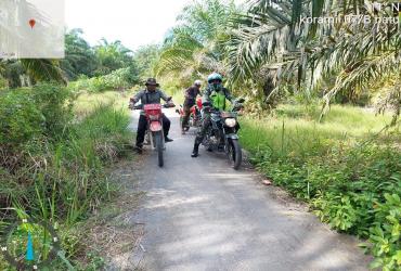 BBKSDA RIAU RUTIN BERPATROLI DALAM RANGKA PENGAMANAN KAWASAN SM BUKIT BATU