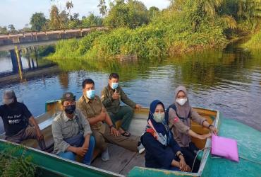 CEK LAPANGAN PERIHAL BANTUAN YANG DIAJUKAN OLEH KELOMPOK TANI SEKITAR KAWASAN TN ZAMRUD
