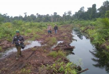 CEGAH KEBAKARAN SEJAK DINI BBKSDA RIAU LAKUKAN PATROLI PENCEGEHAN KARHUTLA DI TWA BULUH CINA
