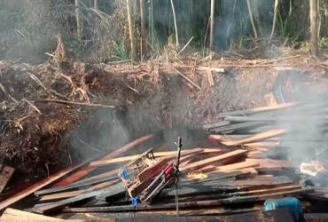 BBKSDA RIAU TEMUKAN KANAL DIDUGA TEMPAT KAYU HASIL ILLEGAL LOGGING DI KAWASAN SM KERUMUTAN SAAT  BERPATROLI