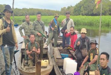 BALAI BESAR KSDA RIAU SEKSI WILAYAH 1 PATROLI PENGAMANAN KAWASAN SM KERUMUTAN
