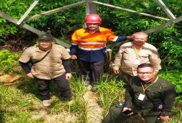 SEKSI KONSERVASI WILAYAH 2 BATAM BERSAMA MITRA MELAKUKAN PATROLI DI TWA MUKA KUNING, KOTA BATAM