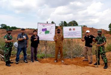 SEKSI KONSERVASI WILAYAH II MEMASANG PAPAN INFORMASI KAWASAN KONSERVASI DI BINTAN, PROVINSI KEPULAUAN RIAU