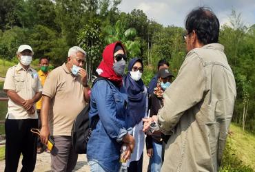 PLT KEPALA BALAI BESAR KSDA RIAU KUNJUNGI LEMBAGA KONSERVASI DI KEPULUAN RIAU
