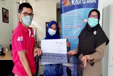 PENYERAHAN BERANG - BERANG OLEH MASYARAKAT KE KLINIK SATWA BBKSDA RIAU