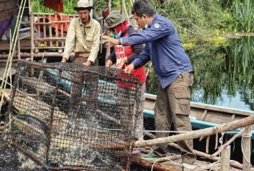 KUNJUNGAN KERJA PLT KEPALA BALAI BESAR KE TAMAN NASIONAL ZAMRUD
