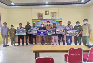 SKW IV BIDANG WILAYAH II BALAI BESAR KSDA RIAU SERAHKAN BANTUAN EKONOMI PRODUKTIF MASYARAKAT DI SEKITAR KAWASAN KONSERVASI