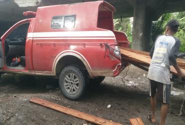BALAI BESAR KSDA RIAU PATROLI AMANKAN KAWASAN KONSERVASI MENEMUKAN KAYU OLAHAN BERUPA PAPAN