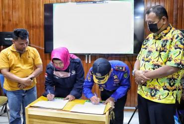 BALAI BESAR KSDA RIAU TANDATANGANI PERJANJIAN KERJASAMA DENGAN DPKP