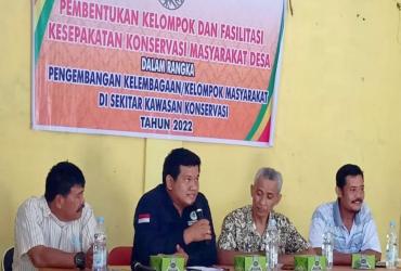 BALAI BESAR KSDA RIAU ADAKAN PERTEMUAN DENGAN KELOMPOK TANI HUTAN