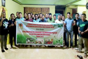BBKSDA RIAU BENTUK KELOMPOK TANI HUTAN DI DUA DESA DIKABUPATEN KUANSING