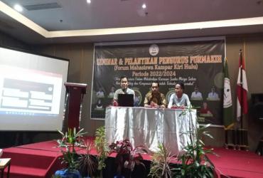 BALAI BESAR KSDA RIAU HADIRI SEMINAR SEKALIGUS PELANTIKAN PENGURUS FORMAKIH