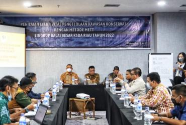 BBKSDA RIAU LAKUKAN PENILAIAN 4 KAWASAN KONSERVASI LINGKUP KSDA RIAU
