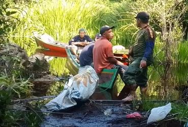 PATROLI RUTIN KAWASAN SM KERUMUTAN TEMUKAN TANAMAN SAWIT DAN PONDOK KERJA