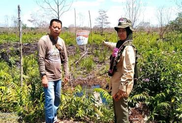 SEKSI KONSERVASI WILAYAH IV MELAKUKAN PATROLI PENCEGAHAN KEBAKARAN HUTAN DI TWA SUNGAI DUMAI, KOTA DUMAI