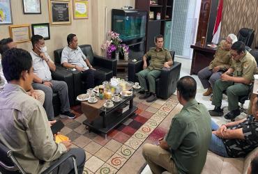 KUNJUNGAN KERJA DINAS LINGKUNGAN HIDUP KABUPATEN PELELAWAN KE BALAI BESAR KSDA RIAU
