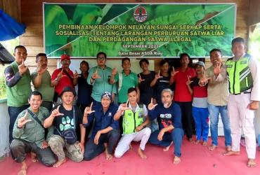 SOSIALISASI TENTANG LARANGAN PERBURUAN SATWA LIAR