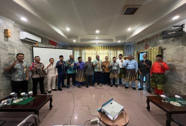 RAPAT PEMBAHASAN PETA TRAYEK BATAS KAWASAN HUTAN KABUPATEN BENGKALIS
