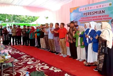 RESORT BUKIT RIMBANG BUKIT BALING HADIRI ACARA PERESMIAN 50 DESA KREATIF KAMPAR