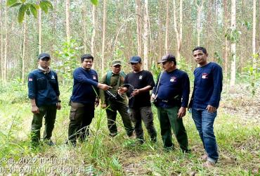 TIM GABUNGAN KSDA RIAU LAKUKAN PATROLI TERKAIT LAPORAN MASYARAKAT TENTANG ADANYA PEMBUKAAN LAHAN DI SM GSK
